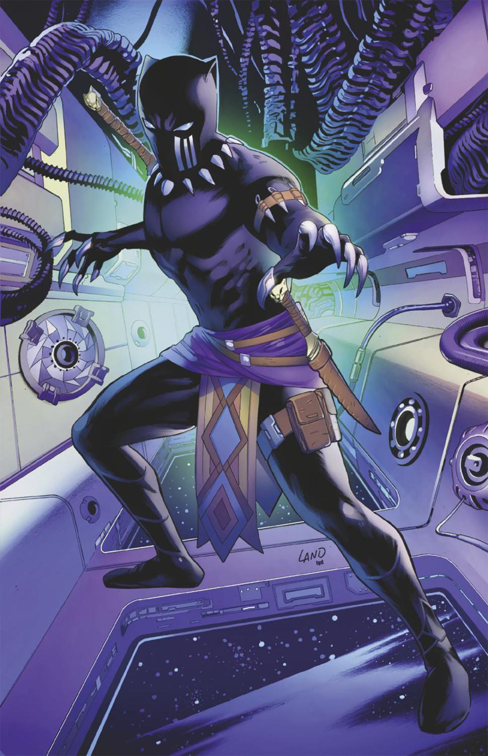 BLACK PANTHER INTERGALACTIC #1 TBD ARTIST CHARACTER VIRGIN VAR 1:100 INCV 1:100 INCV