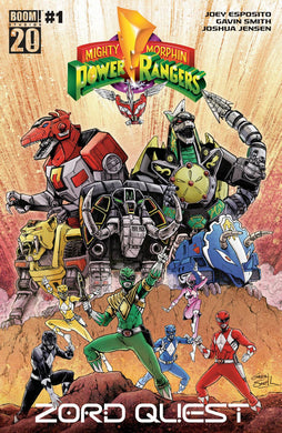 MIGHTY MORPHIN POWER RANGERS ZORD QUEST #1
