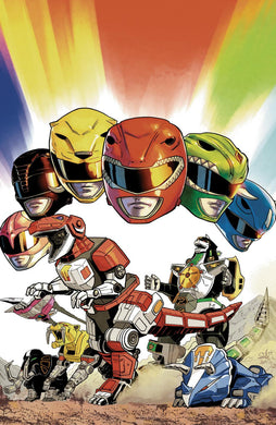 MIGHTY MORPHIN POWER RANGERS ZORD QUEST #1 E 1:15 INCV FULL ART VON GORMAN CVR E 1:15 INCV 1:15 INCV
