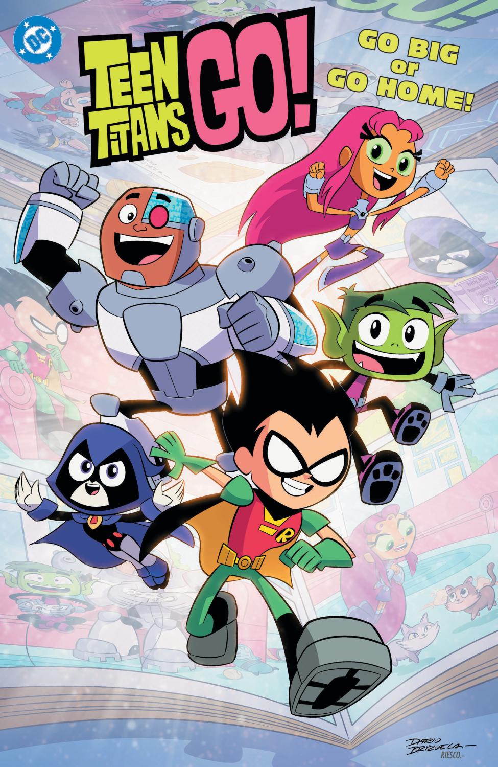 TEEN TITANS GO GO BIG OR GO HOME TP