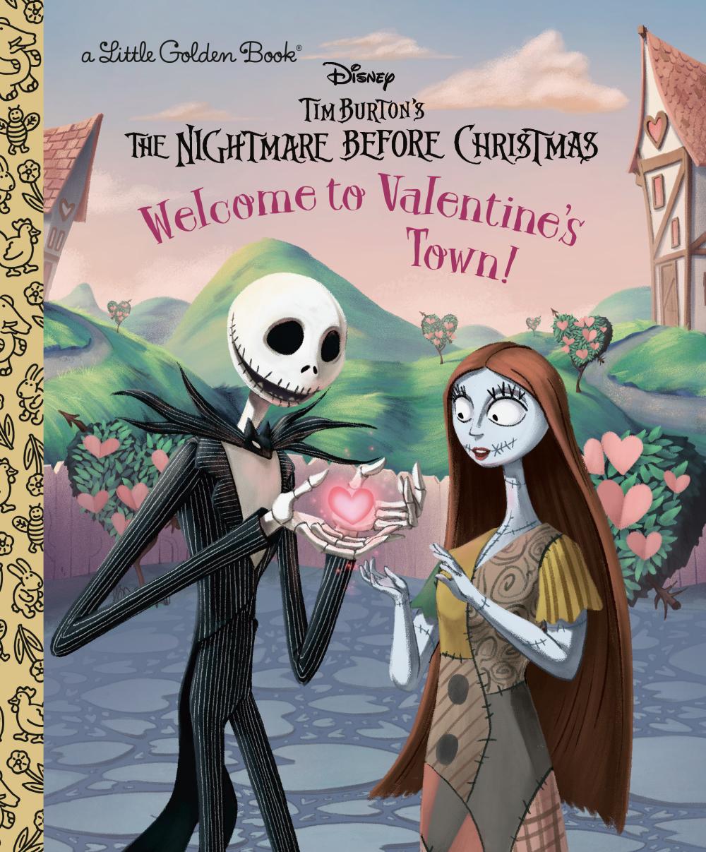 WELCOME TO VALENTINES TOWN DISNEY TIM BURTONS THE NIGHTMARE BEFORE CHRISTMAS HC