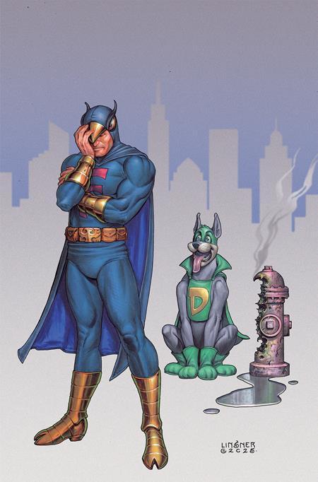 BLUE FALCON AND DYNOMUTT #4 CVR G INC 1:10 JOSEPH MICHAEL LINSNER VIRGIN VAR 1:10 INCV