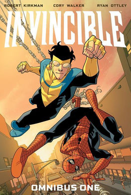 INVINCIBLE OMNIBUS HC VOL 01 DIRECT MARKET EXCLUSIVE CORY WALKER AND DAVE MCCAIG CVR