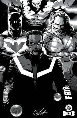 JUSTICE LEAGUE UNLIMITED #14 CVR E STEVAN SUBIC GLOW-IN-THE-DARK VAR DC KO