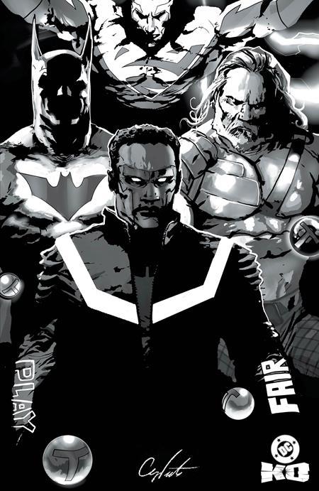 JUSTICE LEAGUE UNLIMITED #14 CVR E STEVAN SUBIC GLOW-IN-THE-DARK VAR DC KO