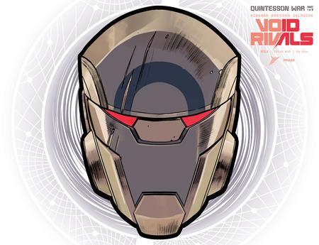 VOID RIVALS #25 CVR I ANDREA MILANA AND ANDRES JUAREZ DIE CUT FOIL DARAK MASK VAR