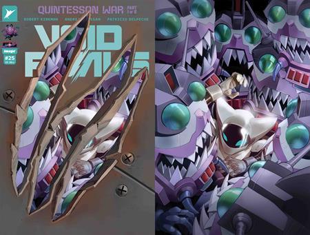 VOID RIVALS #25 CVR K ERIC CANETE FOIL DIE CUT VAR