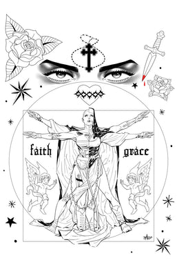 MARIAN HERETIC #3 F UNLIMITED VAR FULL ART INKS JARO CVR F