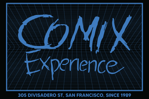 COMIX EXPERIENCE 35TH ANN STICKER BLACK