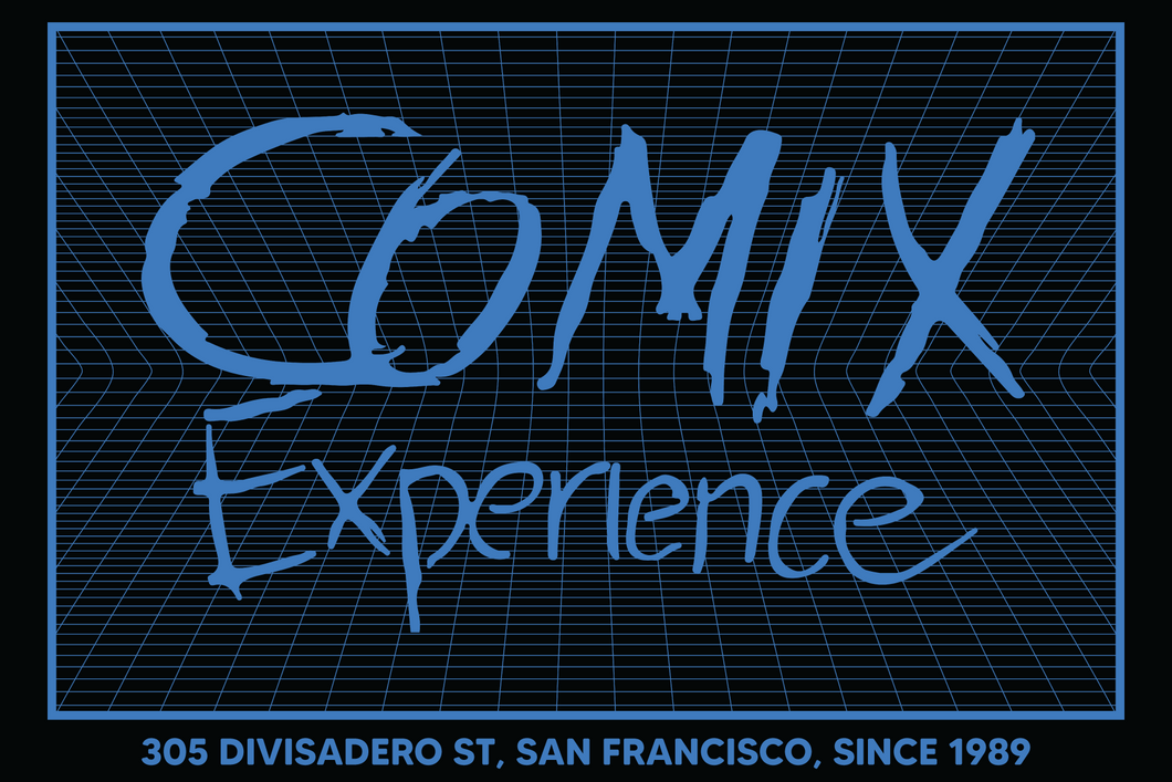 COMIX EXPERIENCE 35TH ANN STICKER BLACK