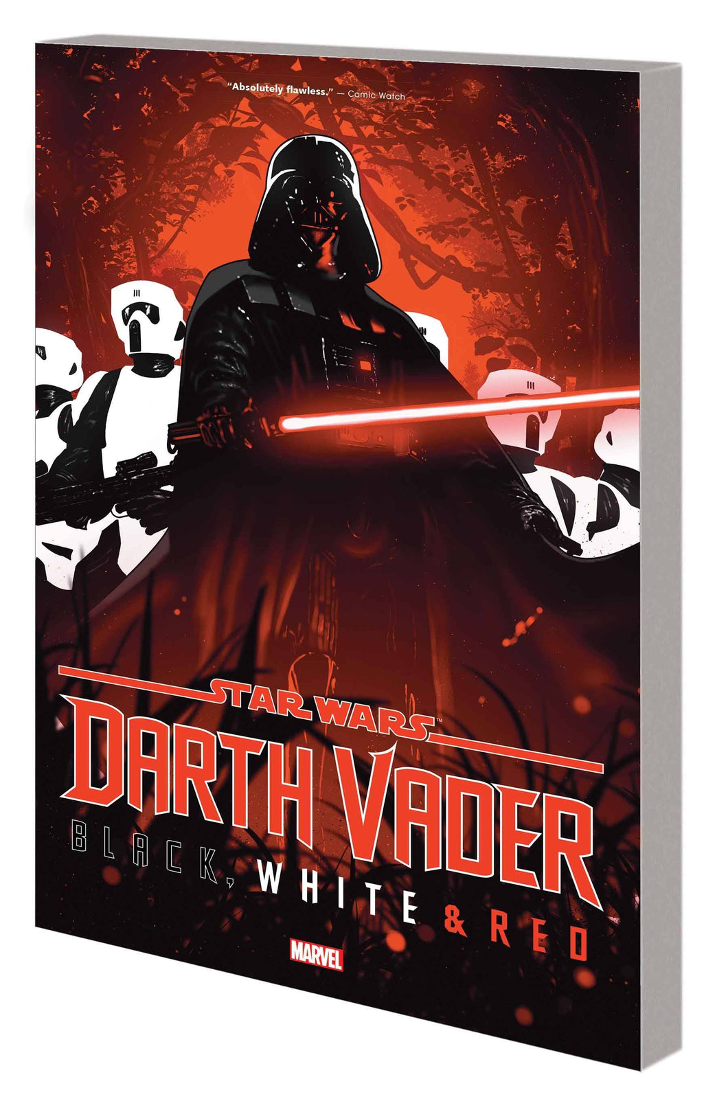 STAR WARS DARTH VADER BW & RED TP - Books