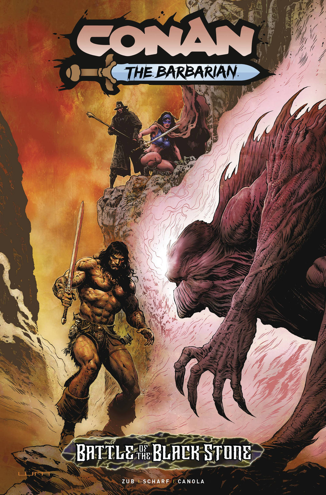 CONAN BARBARIAN BATTLE BLACKSTONE #3 OF 4  - Comics