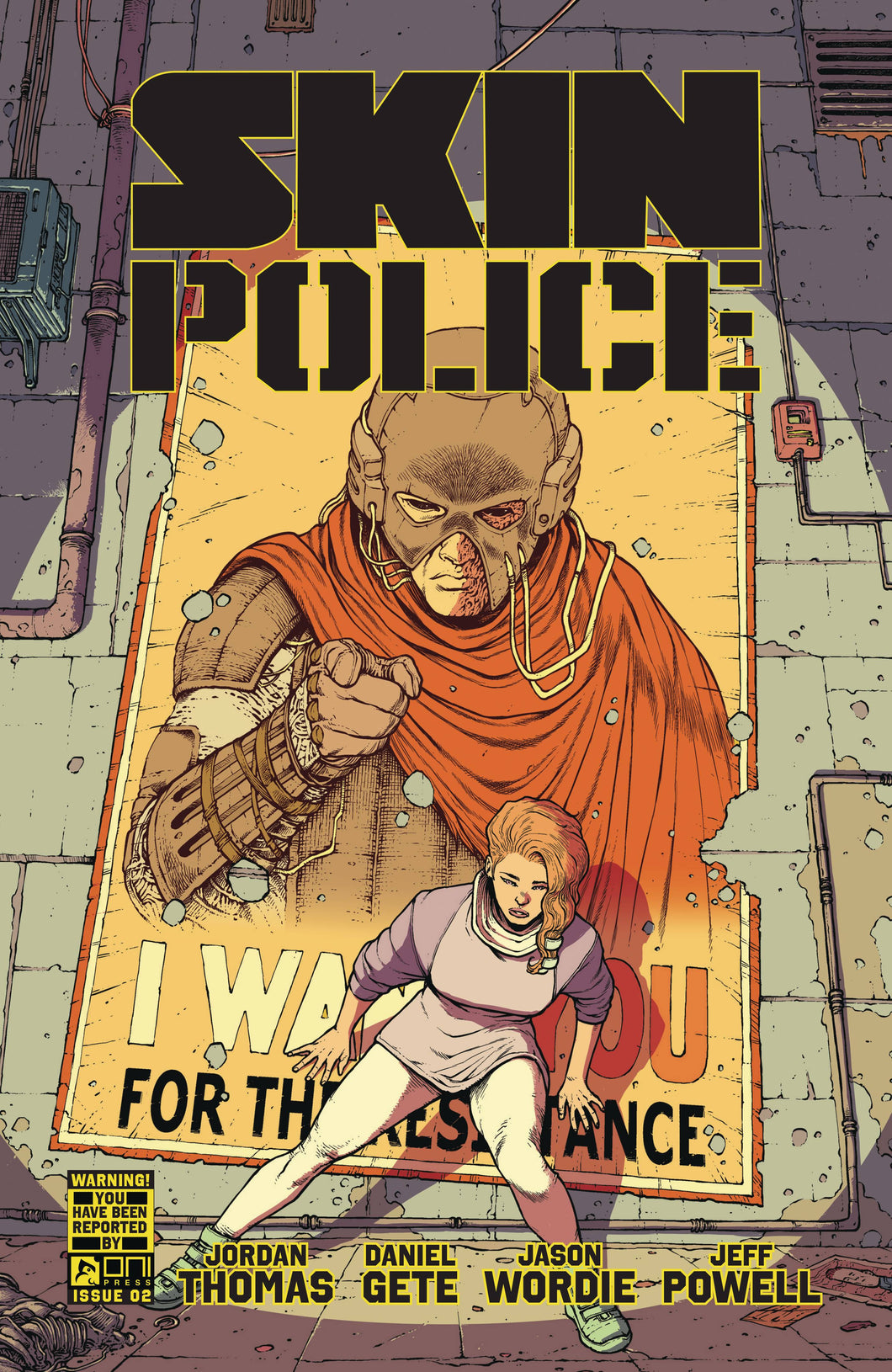 SKIN POLICE #2 OF 4  - Comics