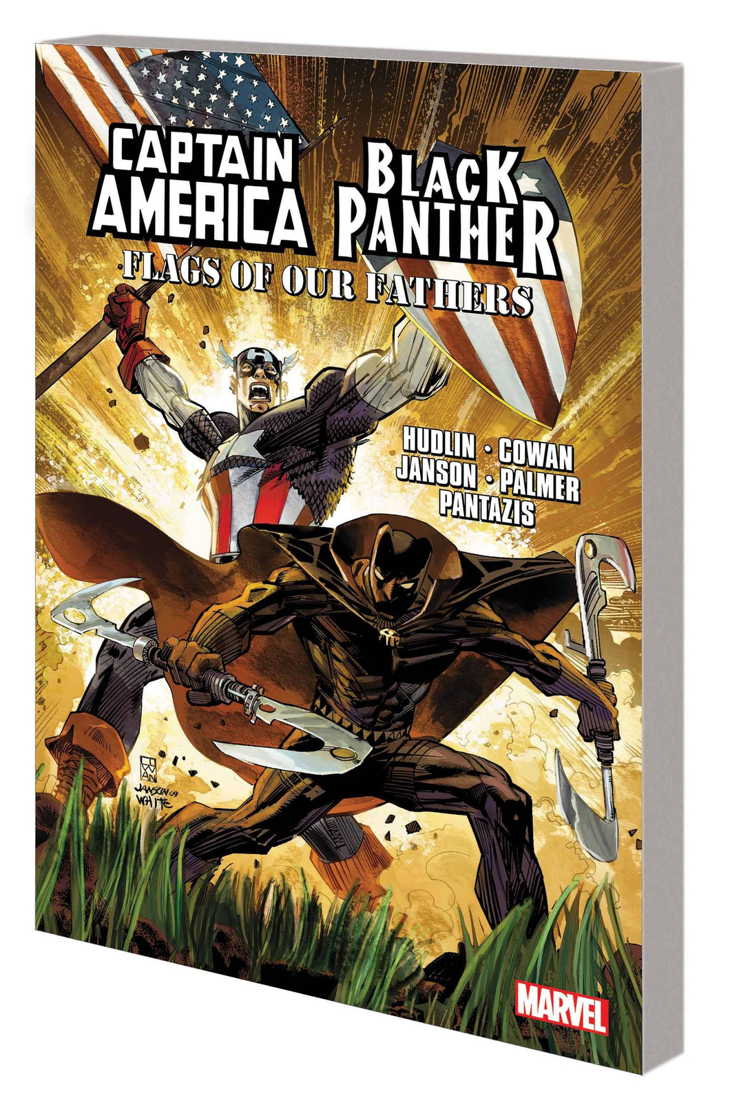 CAPTAIN AMERICA BLACK PANTHER FLAGS OF OUR FATHERS TP - Books