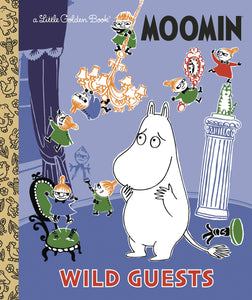 MOOMIN WILD GUESTS LITTLE GOLDEN BOOK HC  - Books