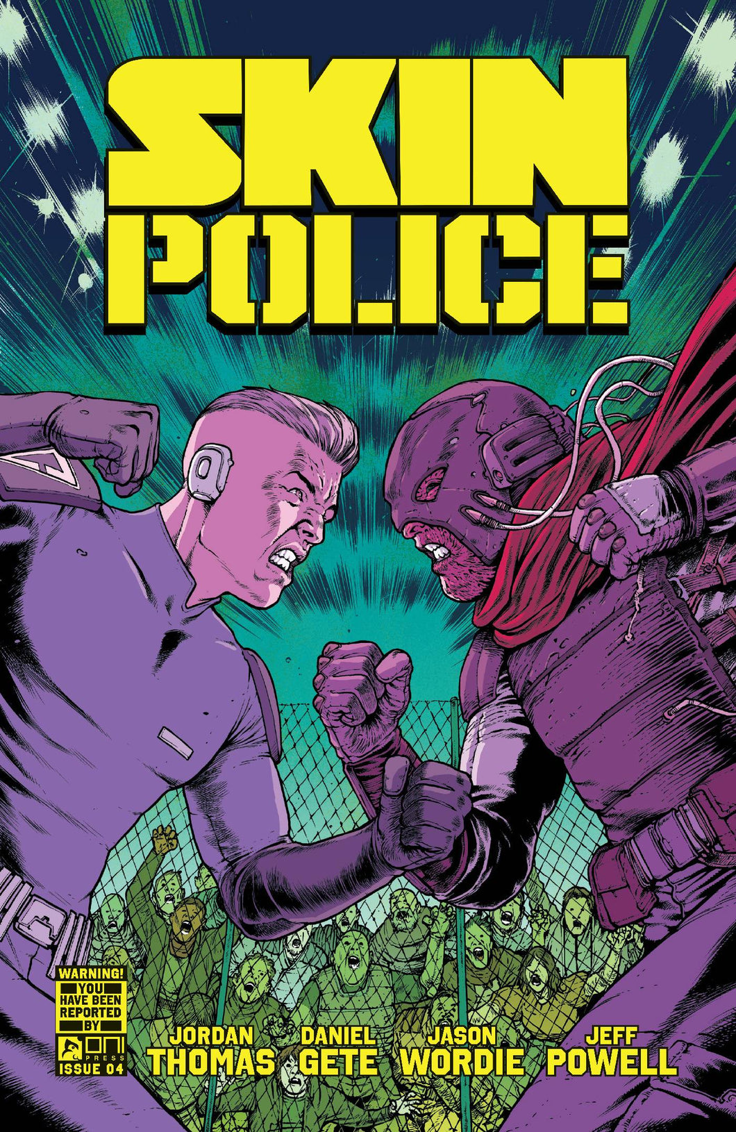 SKIN POLICE #4 OF 4  - Comics