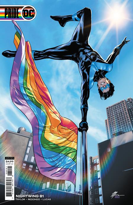 NIGHTWING #81 CVR C TRAVIS MOORE PRIDE MONTH CARD STOC - Comics