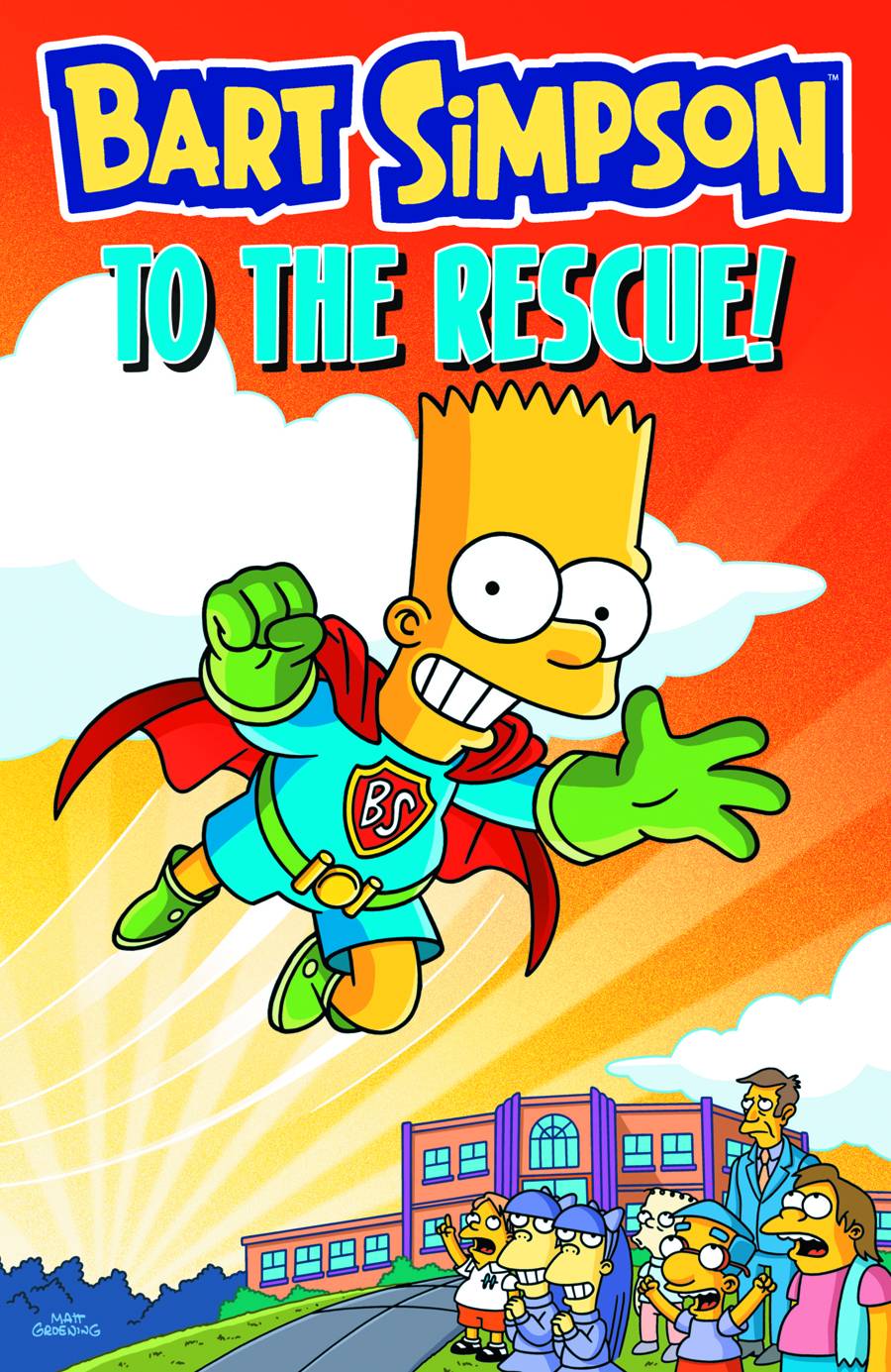 BART SIMPSON TO THE RESCUE GN - Books
