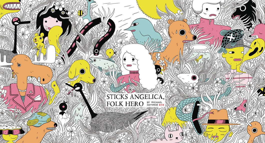 STICKS ANGELICA FOLK HERO HC - Books