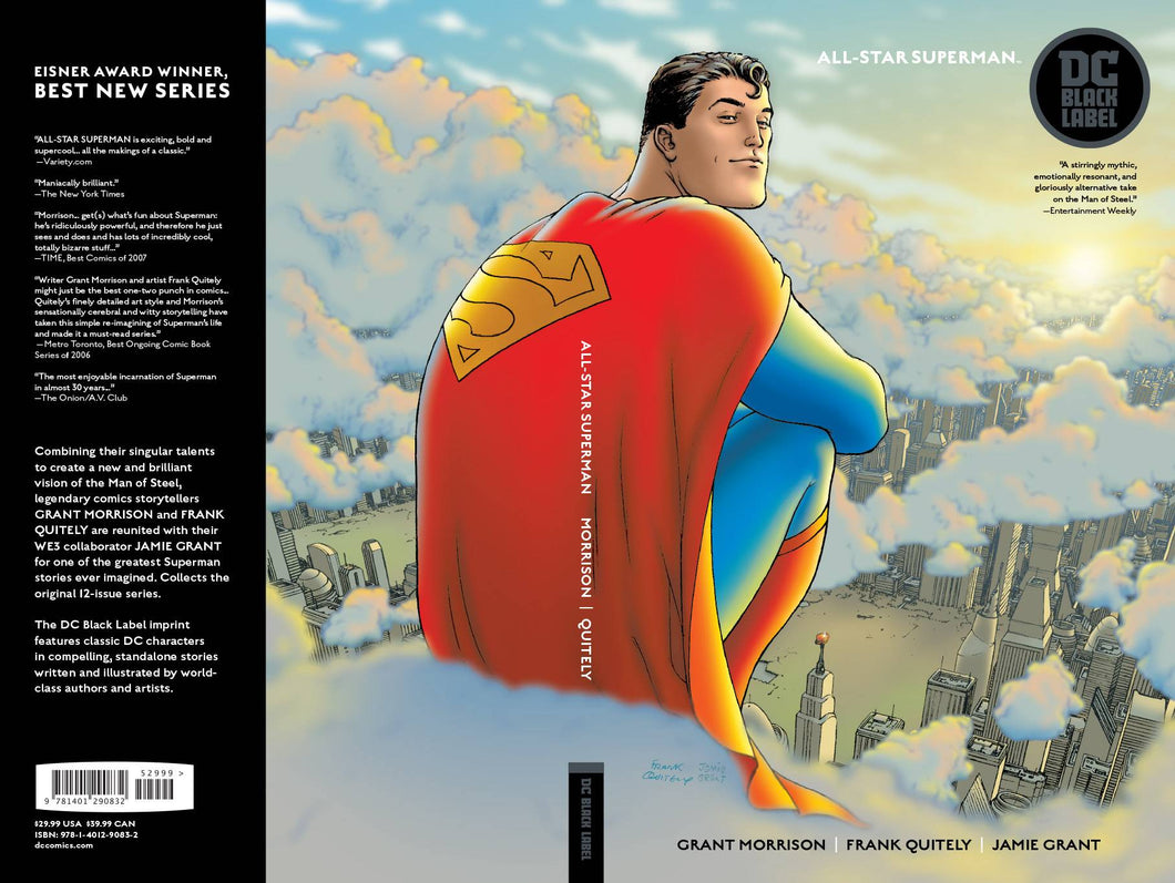 All Star Superman Tp Black Label