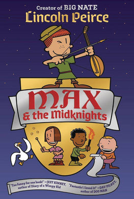MAX AND THE MIDKNIGHTS ILLUS YA NOVEL HC - Books