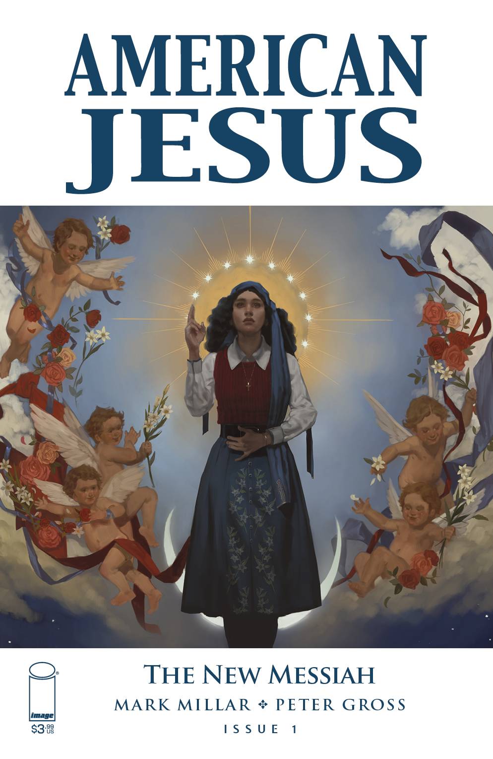 AMERICAN JESUS: THE NEW MESSIAH #1 (OF 3) CVR A TOP SECRET - Comics