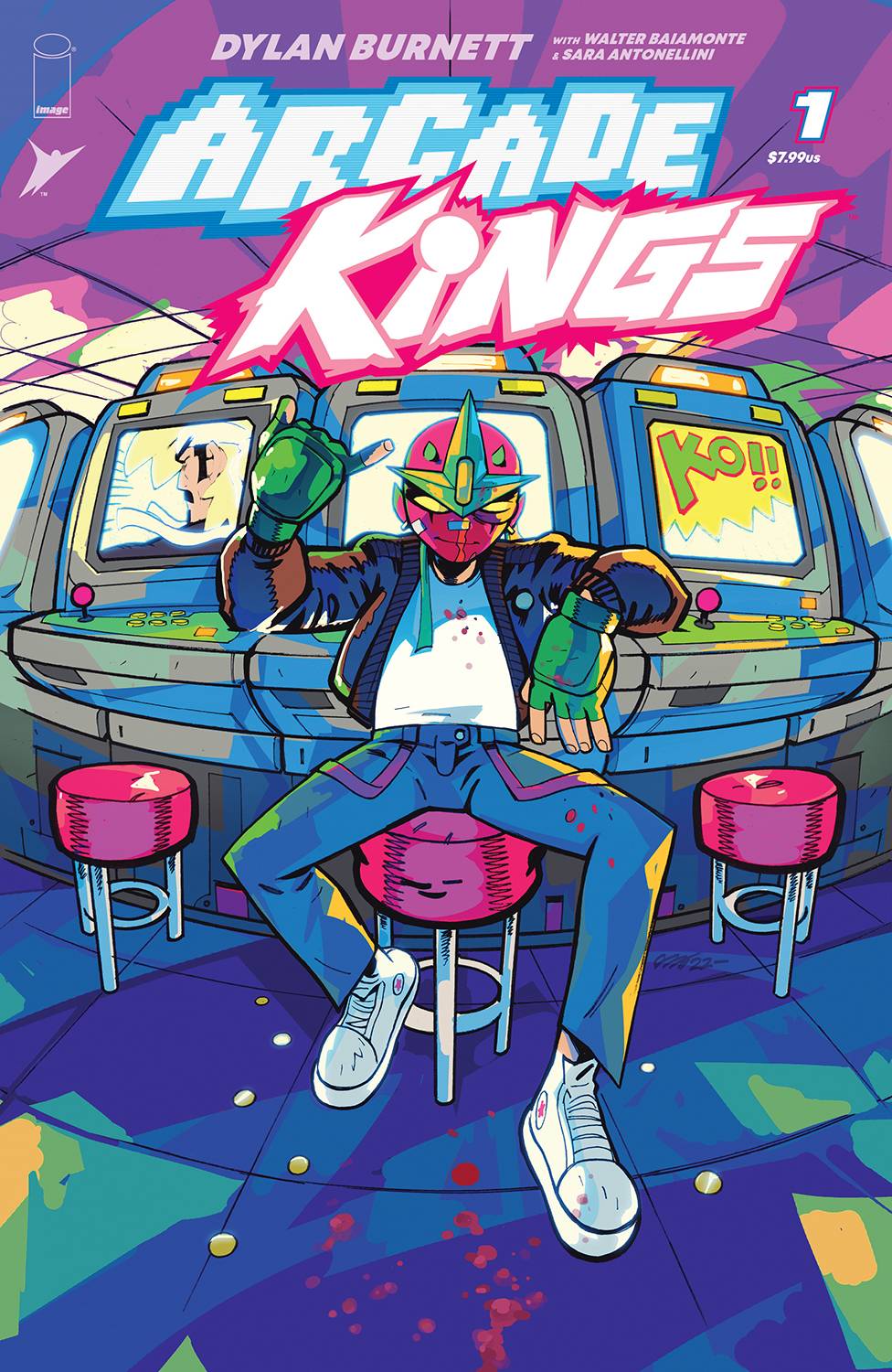 ARCADE KINGS #1 CVR A BURNETT (OF 5) - Comics